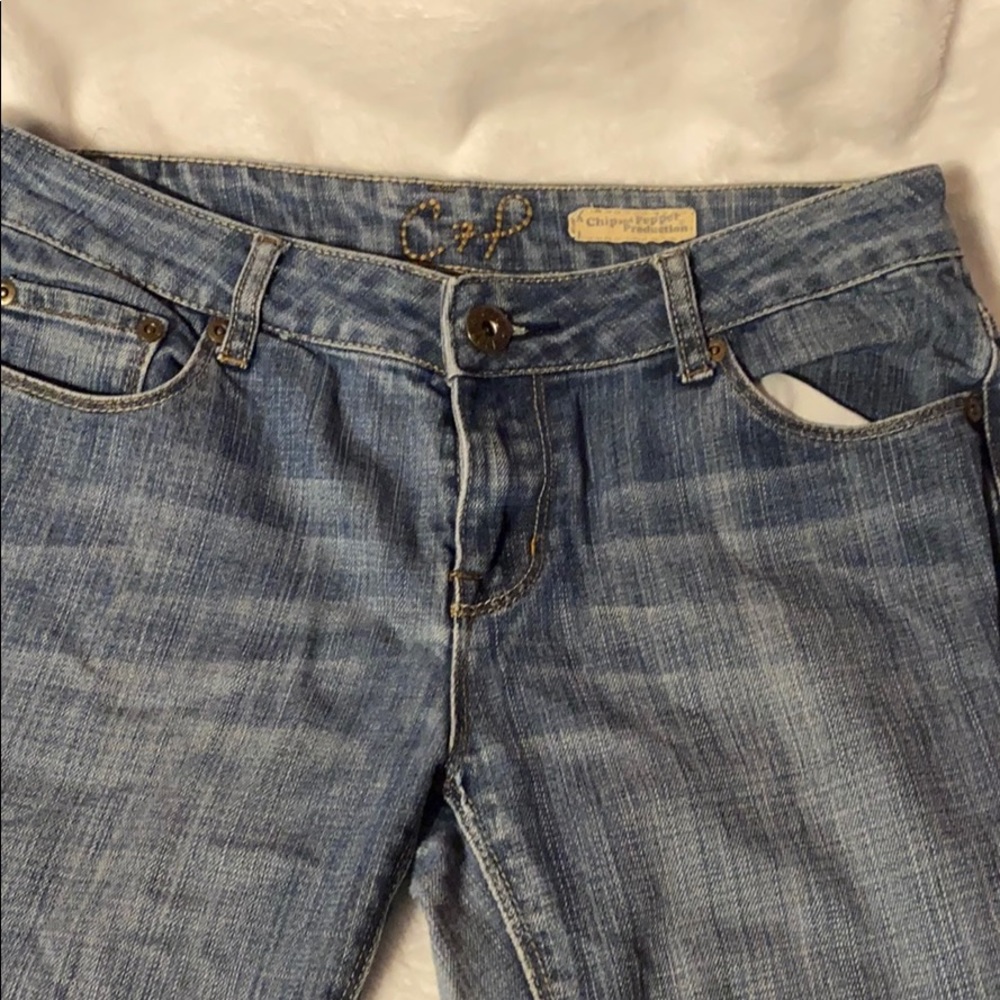 chip & pepper c7p/ la denim boot cut jeans size 9